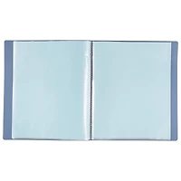 JAM Paper Blue Letter Size Display Book with 48 Pages