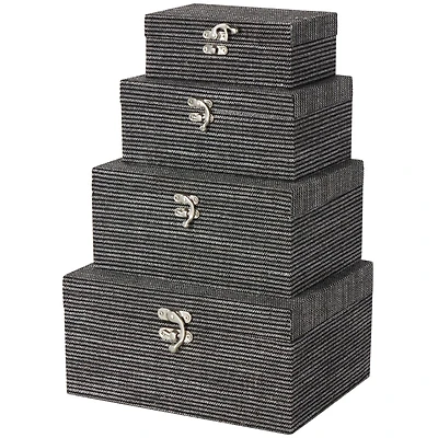 Fabric Decorative Storage Box Set