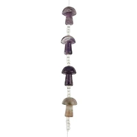 Amethyst Mushroom Beads, 20mm by Bead Landing™