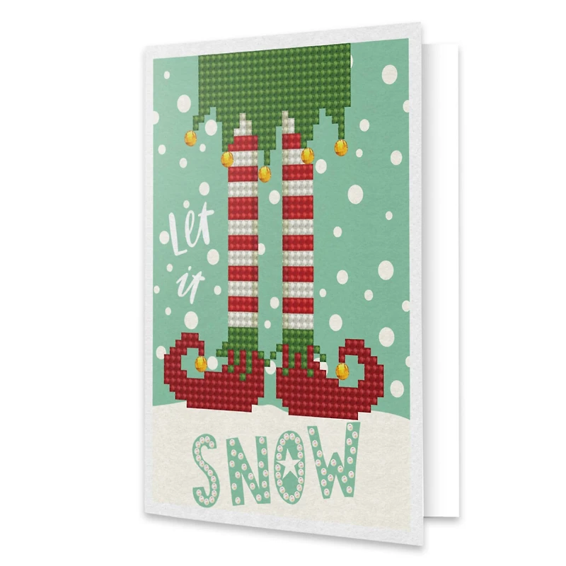 Diamond Dotz® Let It Snow Diamond Painting Kit