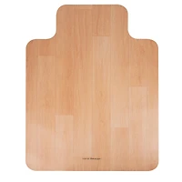 Mind Reader 9-to-5 Collection Woodtone Office Chair Mat
