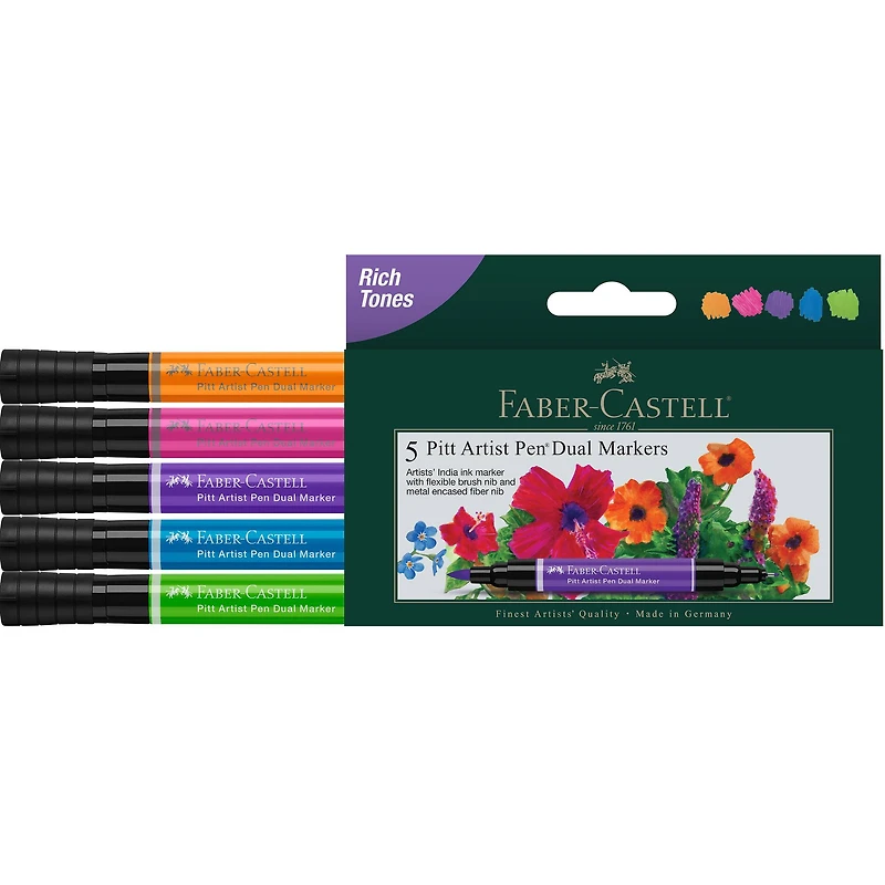 Faber-Castell® Pitt Artist Pen® Dual Markers