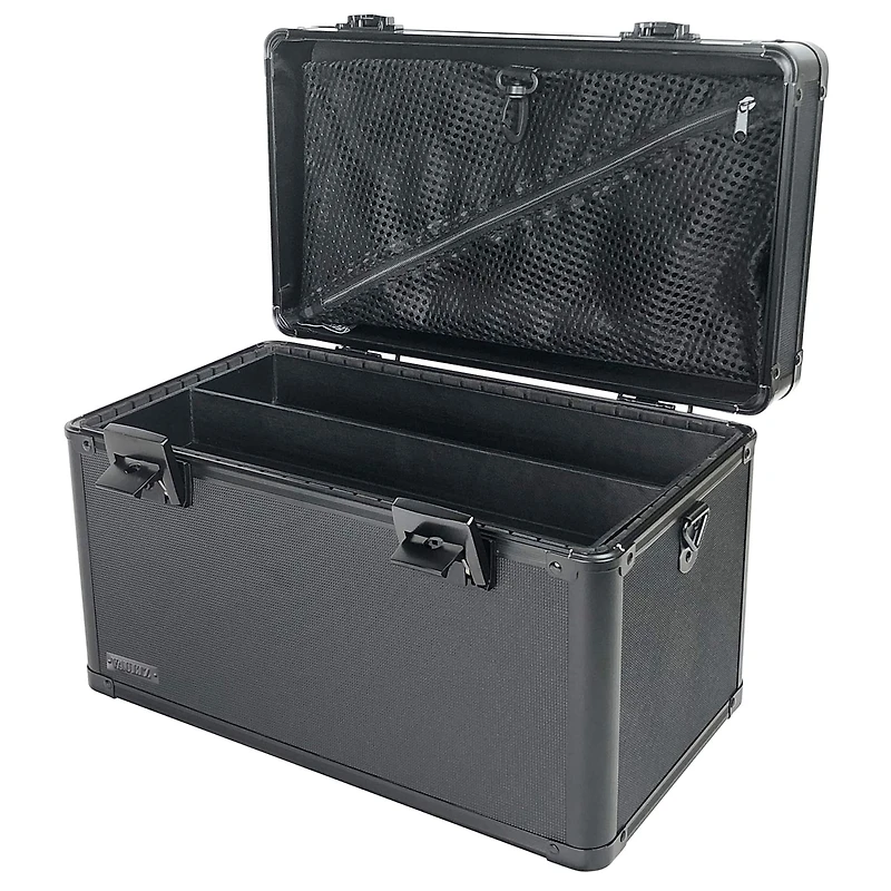 Vaultz Black Tactical Divided Storage Box