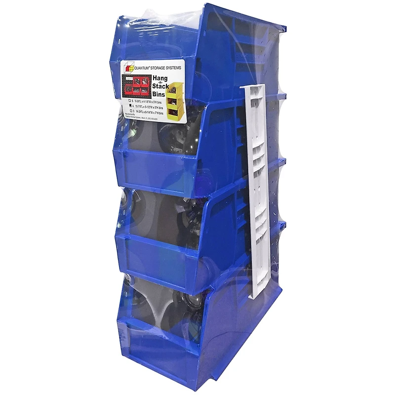 Quantum Storage Systems® ULTRA Stack & Hang 4 Bin Set