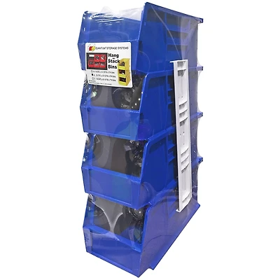 Quantum Storage Systems® ULTRA Stack & Hang 4 Bin Set