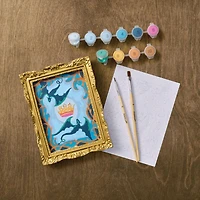 Crown with Dragons Paint-by-Number Framed Mini Kit by Artist's Loft®