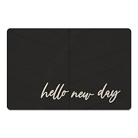 Hello New Day Floor Mat, 18" x 27"
