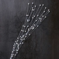 12 Pack: Classic Traditions™ Iridescent Bead Dangle Stem by Ashland®