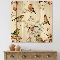 Designart - Forest Birds On Branches