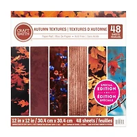 Craft Smith 12" x 12" Autumn Textures Paper Pad