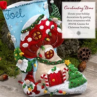 Bucilla® Gnome for Christmas Felt Stocking Kit
