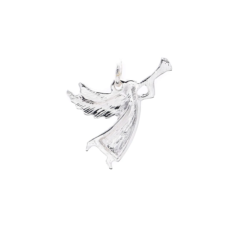 Charmalong™ Silver Plated Angel Charm by Bead Landing™