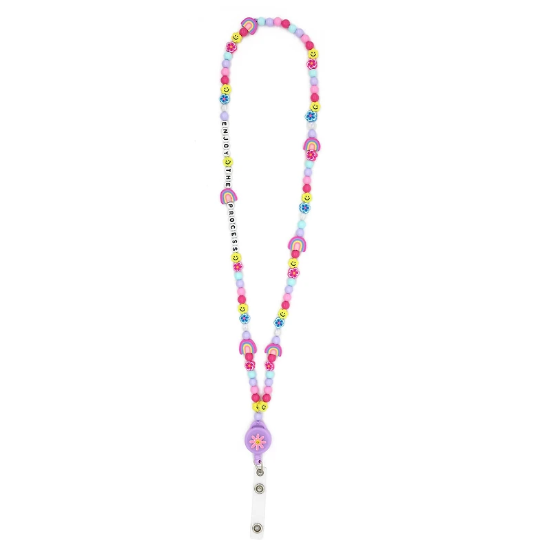 Assorted Bead Lanyard by Fab Finds
