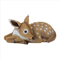 Design Toscano 13" Hershel the Forest Fawn Baby Deer Statue