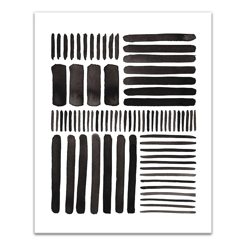 Modern Grid 16" x 20" Canvas Wall Art
