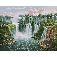 Scenic Waterfall Painting by Numbers Kit
