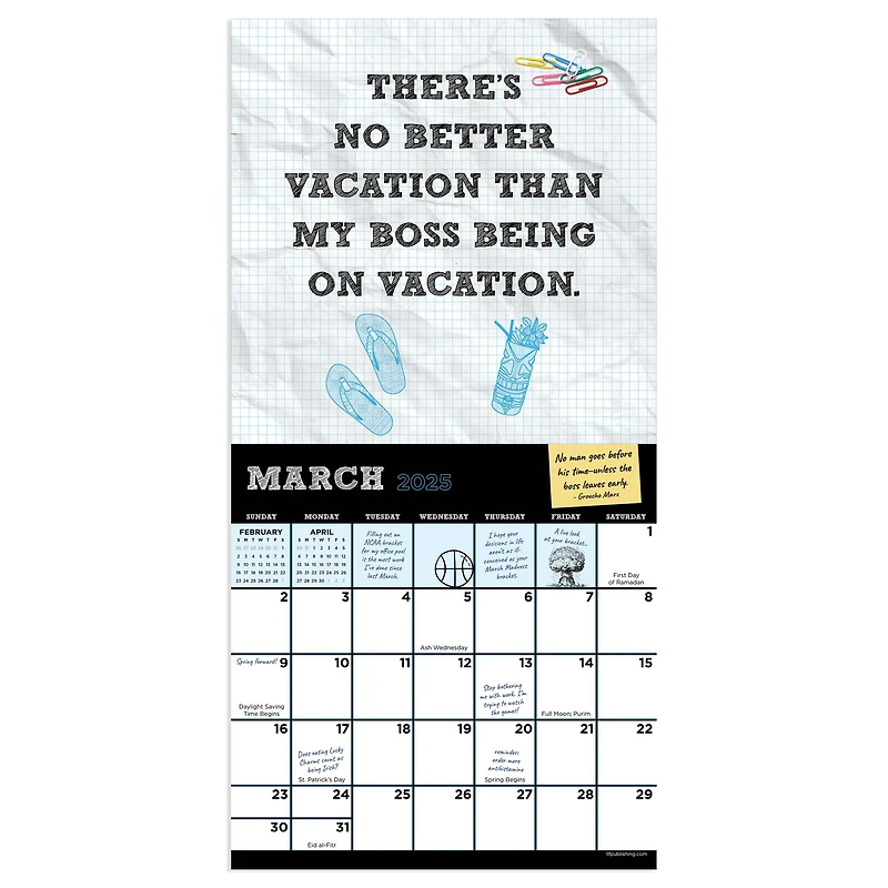 TF Publishing 2025 Per My Previous Email Mini Calendar