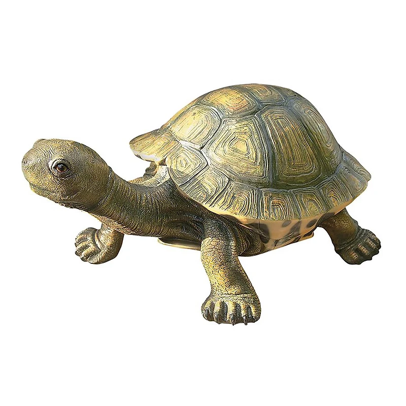 Design Toscano 13" The Tranquil Tortoise Garden Sculpture