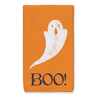 Orange BOO Ghost Tea Towel Set