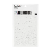 4" x 6" Mix Media Print Layering Stencil Set by Recollections™