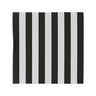 Black & White Stripes Beverage Napkins, 20ct. by Celebrate It™
