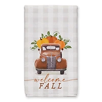 Welcome Fall Truck Tea Towels, 2ct.