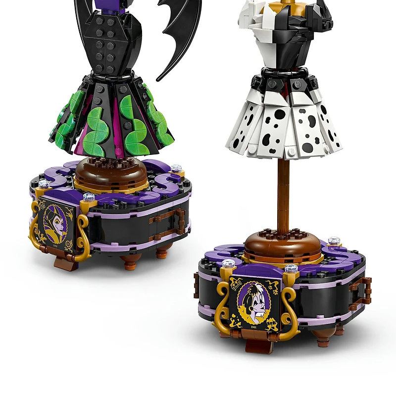 LEGO® Disney Villains Maleficent’s and Cruella De Vil’s Dresses 43262