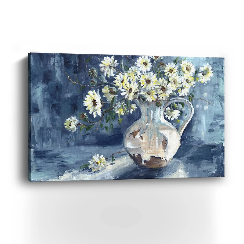 Sunshine And Daisies Landscape Canvas Giclee