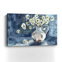 Sunshine And Daisies Landscape Canvas Giclee