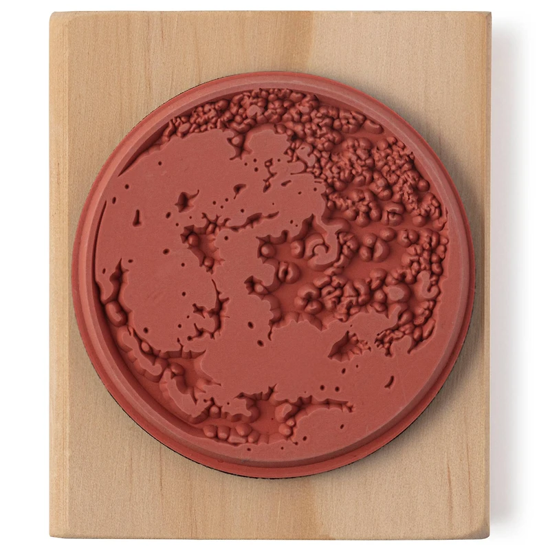 6 Pack: Moon Wood Stamp by Recollections™