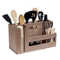Elegant Designs Wood Caddy Organizer