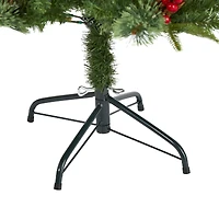 5ft. Pre-Lit Norway Mixed Pine Artificial Christmas Tree, Clear LED Lights