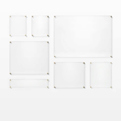 Wexel Art Mondrian 59" Double Panel Wallscape Set