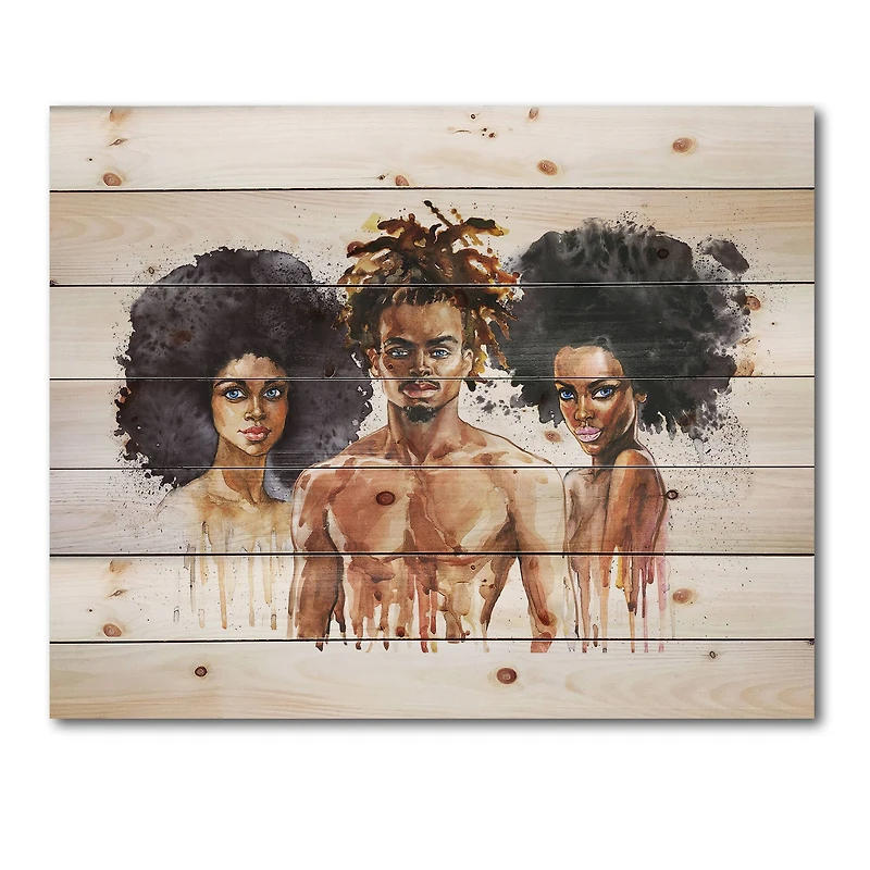 Designart - Afro Americam Fashion Portraits