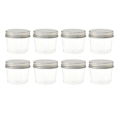 8 Packs: 10 ct. (80 total) 4oz. Plastic Mason Jars by Celebrate It™