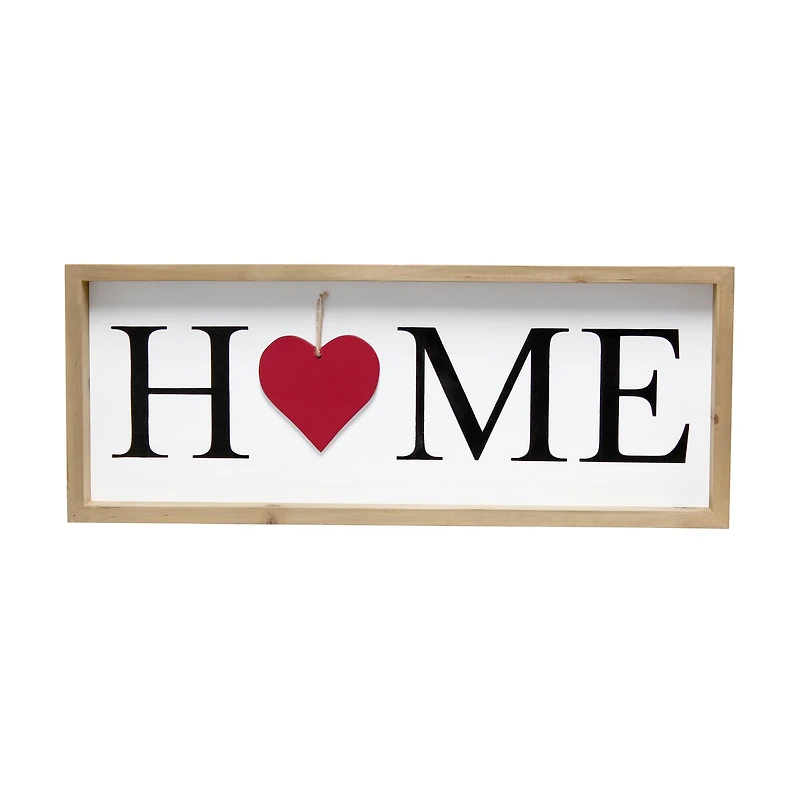 Elegant Designs Interchangeable Symbol Home Framed Sign