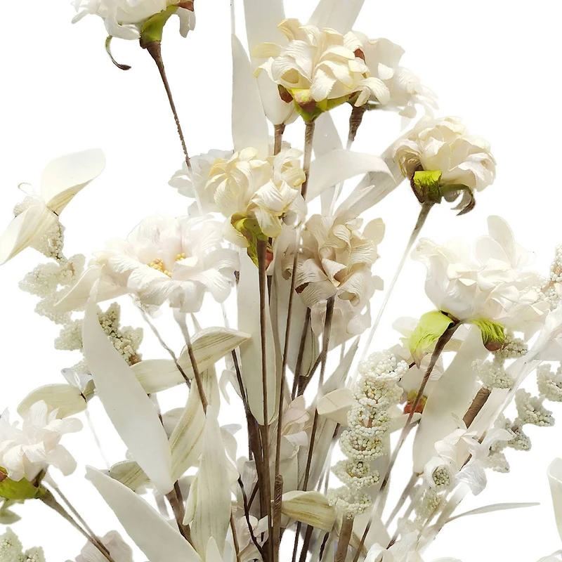 19" Cream Wildflower Mix Deluxe Bush by Ashland®