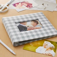 Gray Gingham Scrapbook by Recollections™