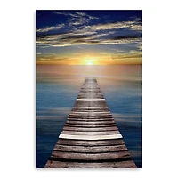 Caribbean Dusk Canvas Giclee