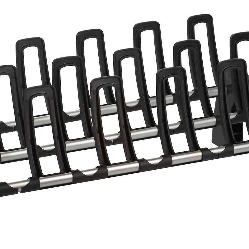 Organize It All 9 Pair Floor Shoe Rack