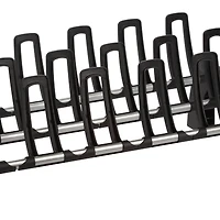 Organize It All 9 Pair Floor Shoe Rack