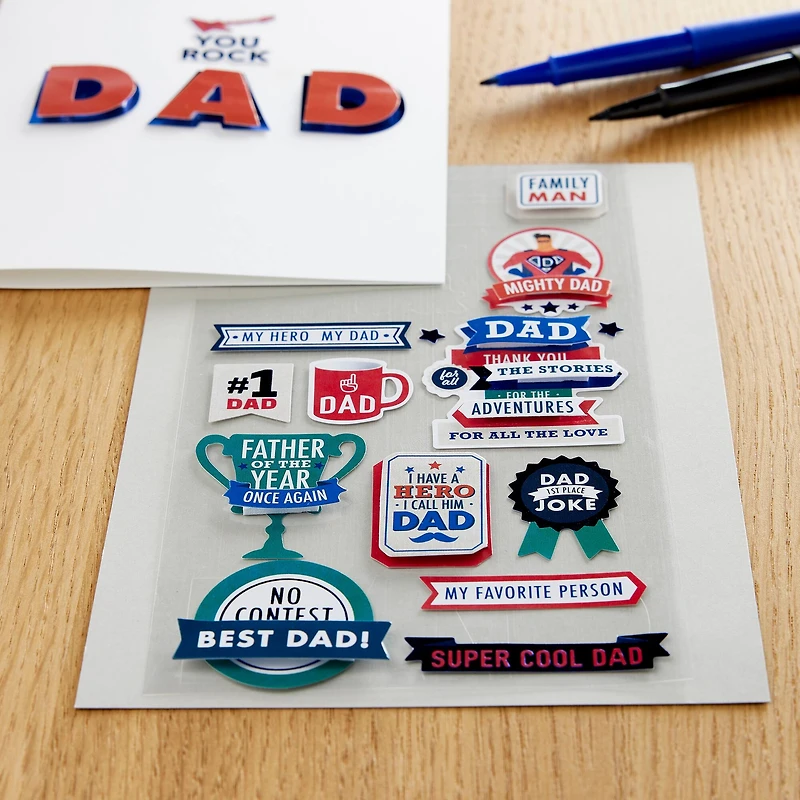 Dad Dimensional Stickers by Recollections™