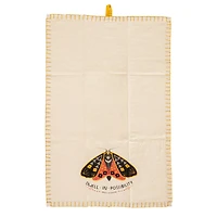 Hello Honey® Dwell in Possibility Moth Cotton Tea Towel
