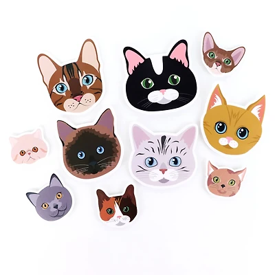 Cats Vinyl Die Cut Stickers by Recollections™