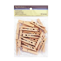 12 Packs: 30 ct. (360 total) Medium Clothespins by Recollections™