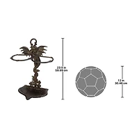 Design Toscano Wyvern Dragon Iron Walking Stick Holder