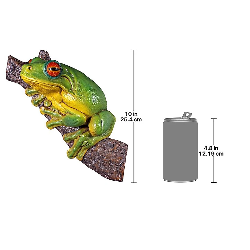 Design Toscano 36" Red-Eyed Tree Frog Statue