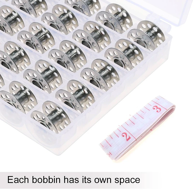NEX™ Ready-To-Roll Stainless Steel Sewing Thread Bobbins Set