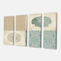 Designart - Beach Treasures Collage I