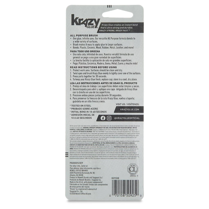 Krazy Glue® All Purpose Brush-On Super Glue